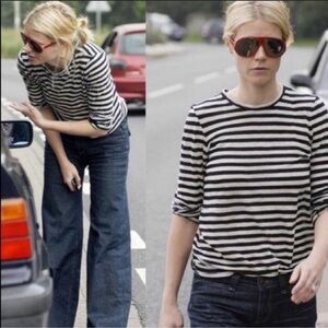 PAIGE Hillhurst Wide Leg Flare Jean Flap Pocket Mid Rise Dark Wash 28x33.5 NWOT